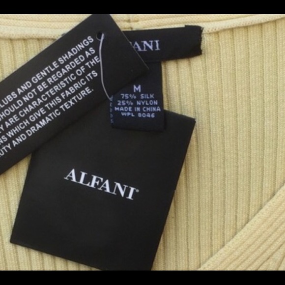 NEW SILK ALFANF  size M - Picture 3 of 5